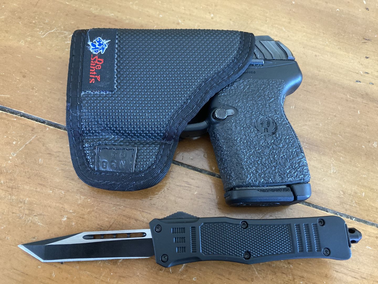 Customer photo review of Mini Black Phantom D/A OTF (Multiple Blade Styles Available)