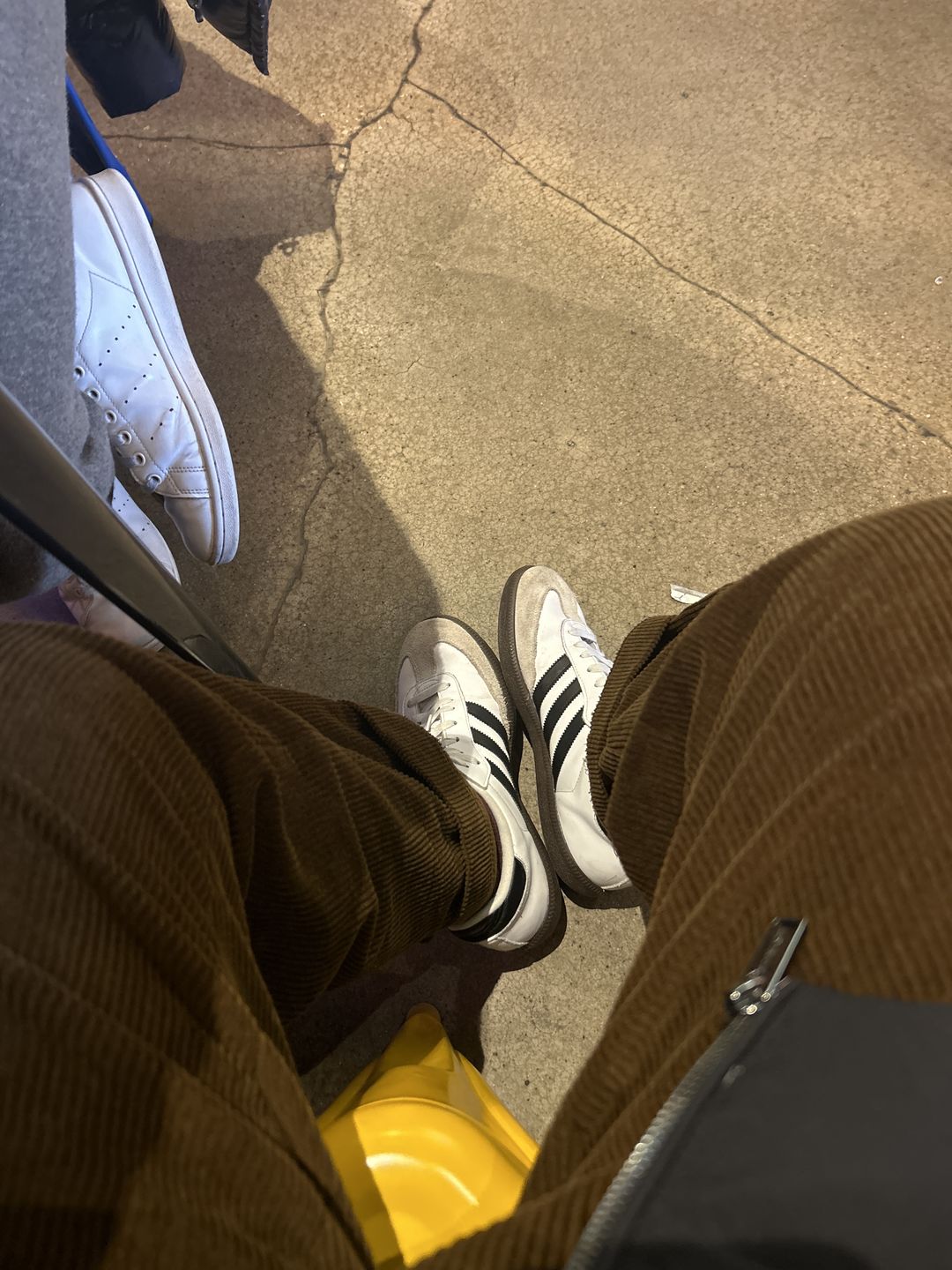 Customer photo review of 12.5 oz 8 Wale Corduroy Trousers - Brown
