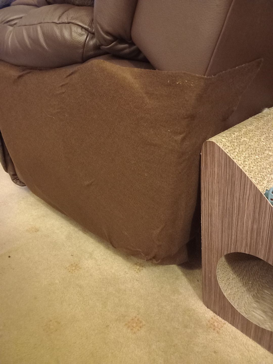 Customer photo review of Self Adhesive Felt Fabric - 5m Roll