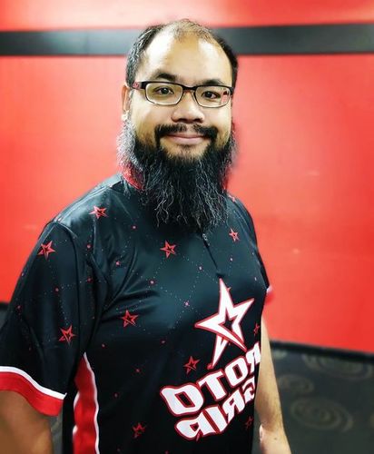 Customer photo review of ROTO GRIP ARGYLE - NEON RED