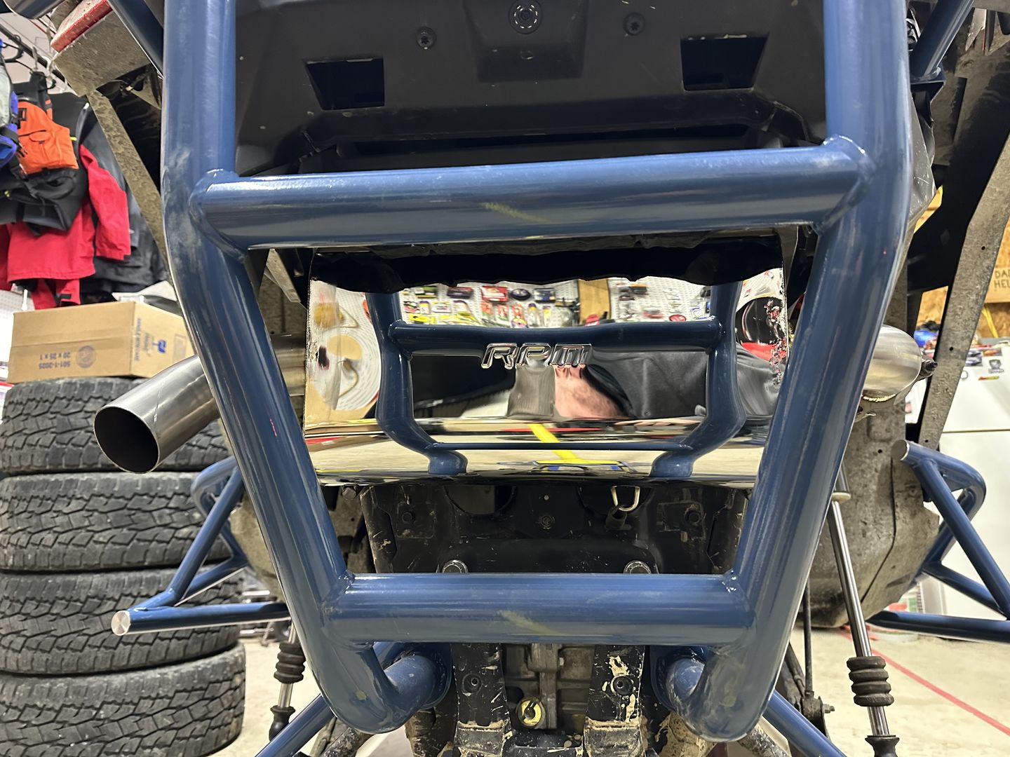 Customer photo review of 2020-2023 Polaris RZR PRO XP & Turbo R Sport Muffler, Slip-On Catless Sport Muffler