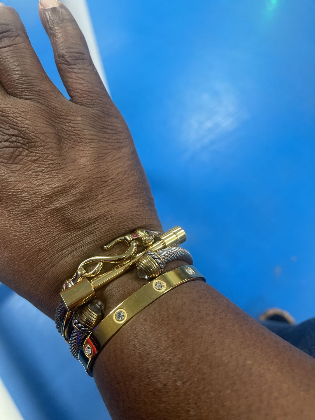 Customer photo review of Joanna Bracelet Stack