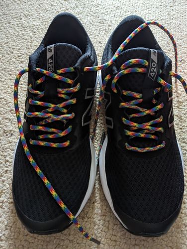 Customer photo review of Shoelace - Autism Awareness