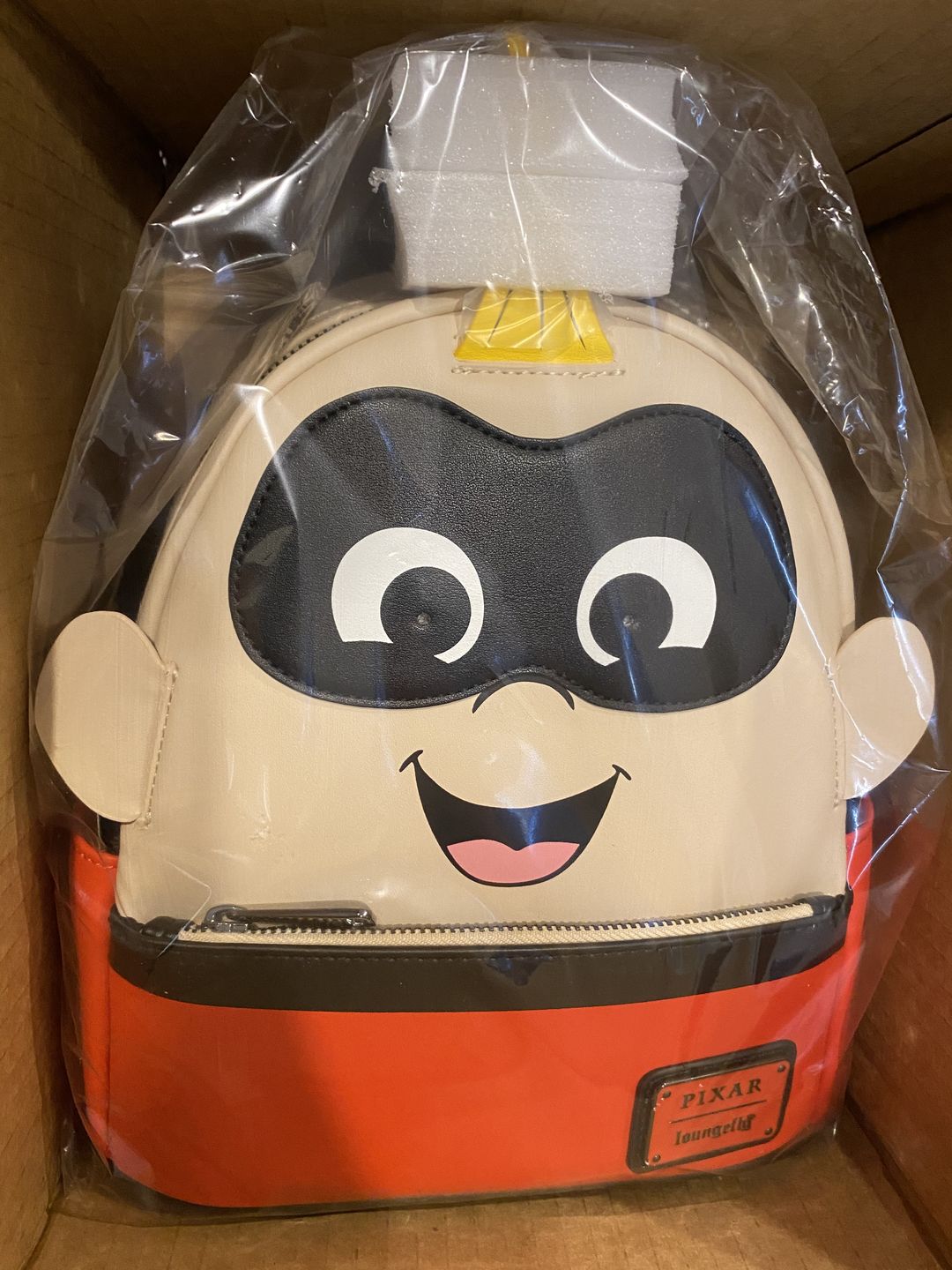 Customer photo review of D23 707 Street Exclusive Limited Edition - Loungefly Pixar Incredibles Jack Jack Light-Up Cosplay Mini Backpack