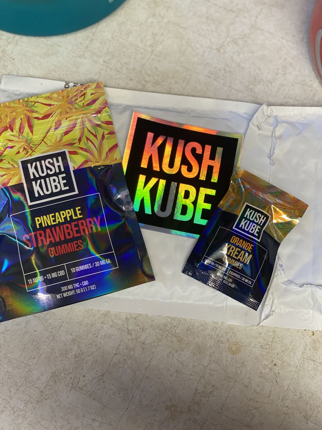 Customer photo review of Pineapple Strawberry - 10 Gummy Pack