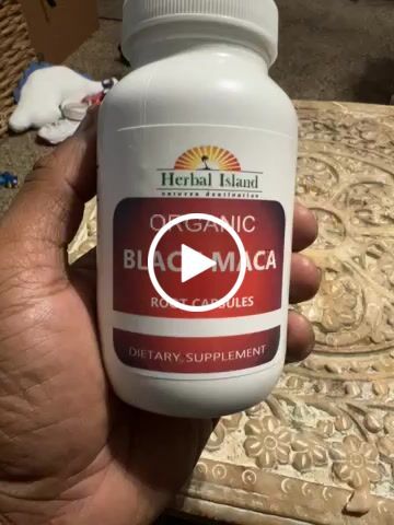 Customer video review of Black Maca Root Capsules