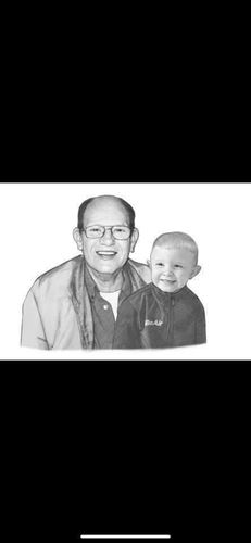 Customer photo review of Black & White Portrait Detailed  🇬🇧 70 x 100 cm Portraits