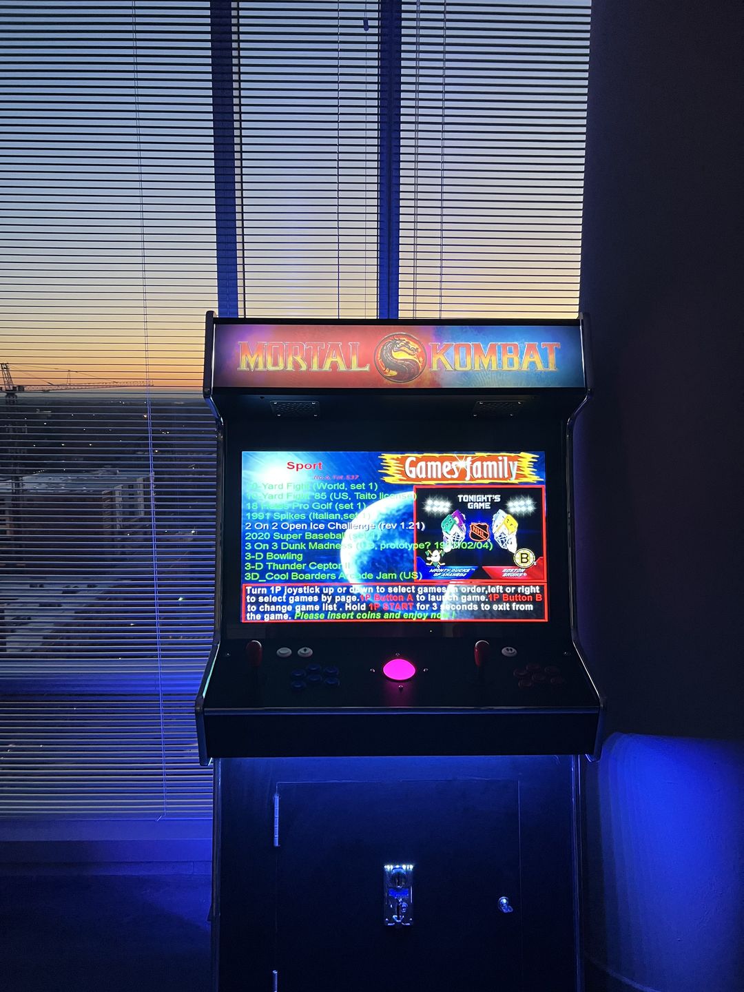 Customer photo review of 2 PLAYER STANDUP Arcade Machine 4600 Games Multi-cade  Upright Retro Cabinet MK