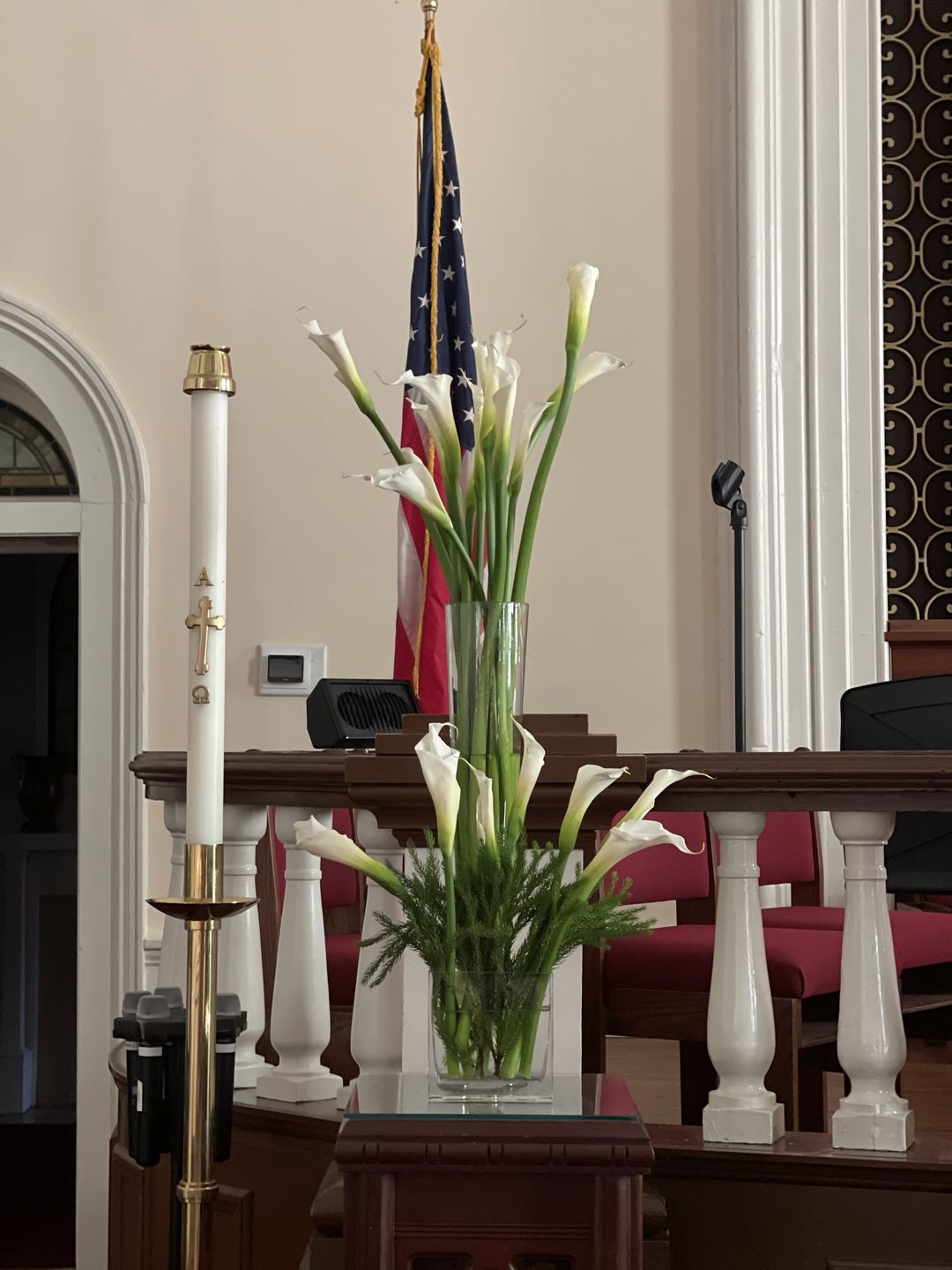 Customer photo review of White Calla Lilies