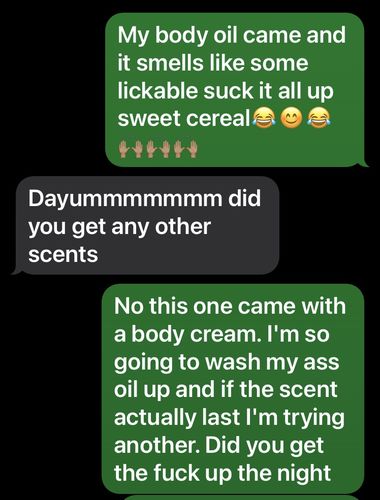 Customer photo review of SATURDAY MORNING BODY DUO | BUTTER BODY BALM + GLAZE DRY BODY OIL