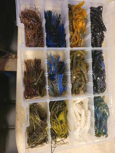 Customer photo review of 200% Sensitivity Tungsten Football Jig
