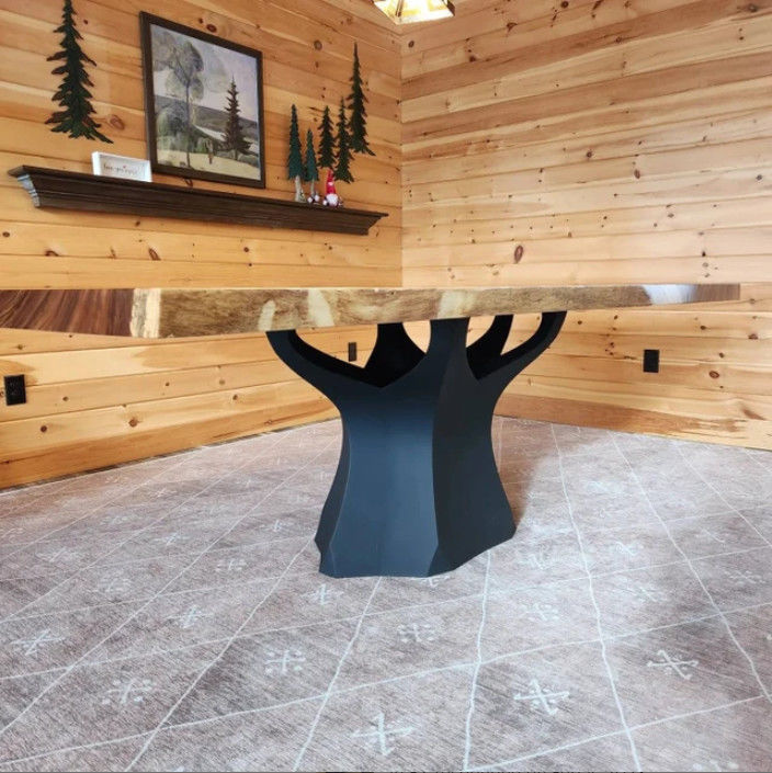 Customer photo review of Metal Table Base - 303 Namu - 31, 22, 28H inch - Flowyline