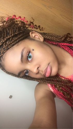 Customer photo review of Polar Lights Green Contact Lenses(12 months of use)