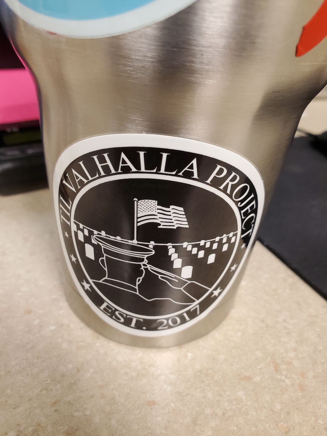 Customer photo review of T.V.P. Seal Sticker Pack (5)