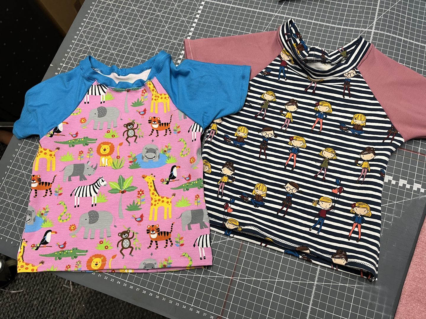 Customer photo review of Printed Cotton Jersey Remnants