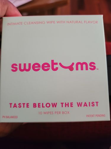 Customer photo review of The only intimate wipes on the market with flavor
