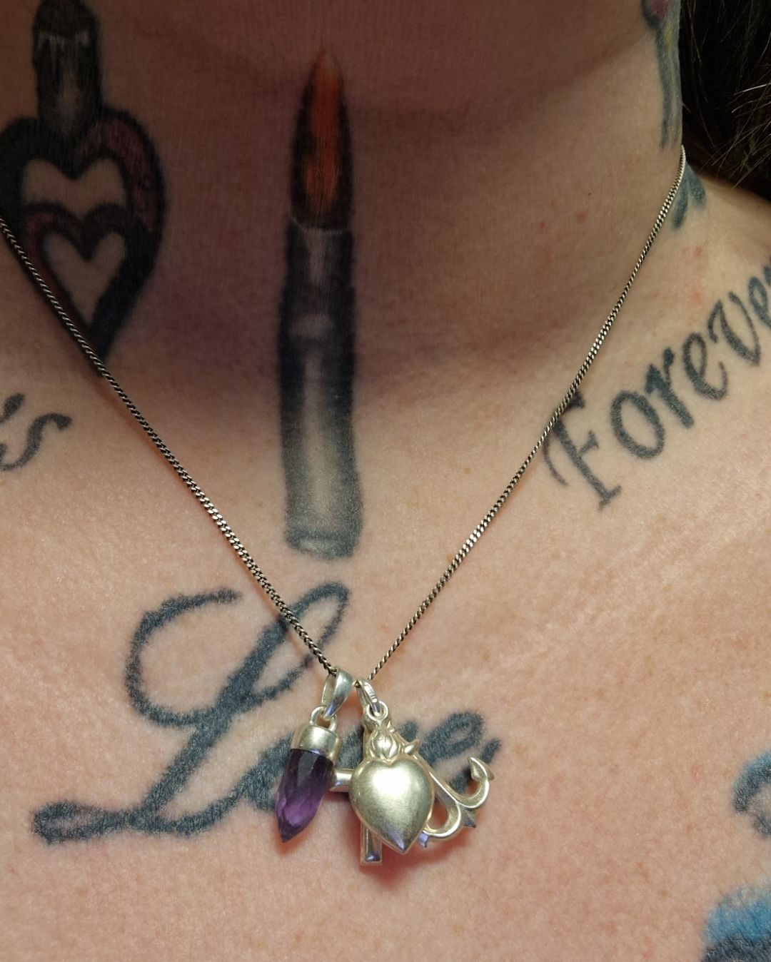 Customer photo review of Berlock Minispets Ametist Silver