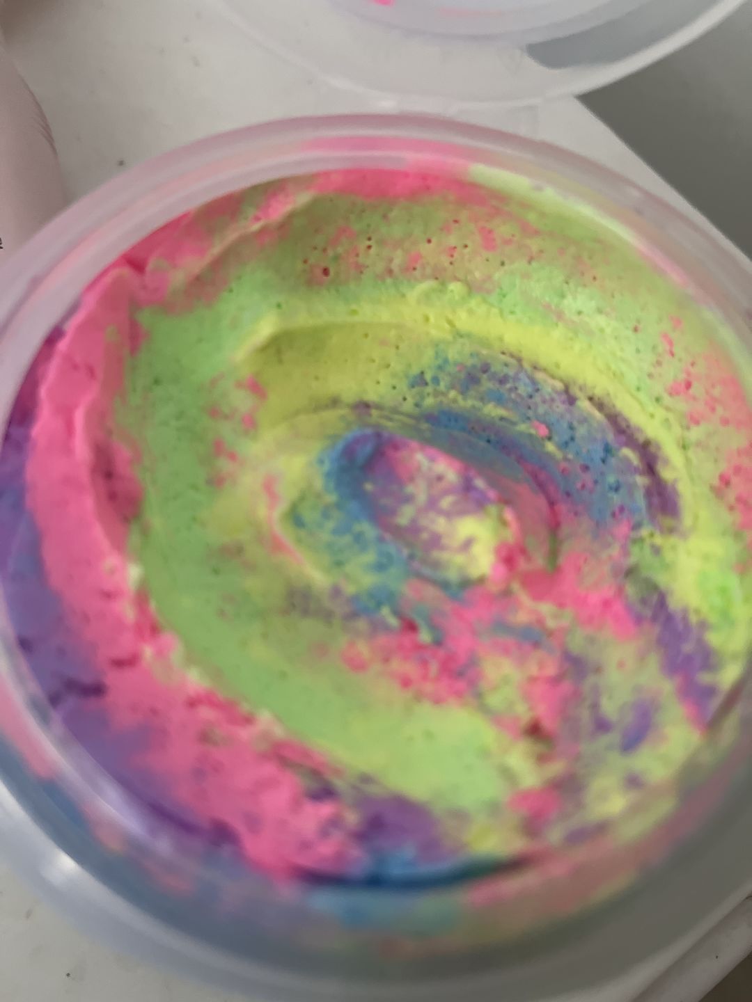 Customer photo review of Unicorn Brains Whipped Soap (Fruit Loops Cereal)