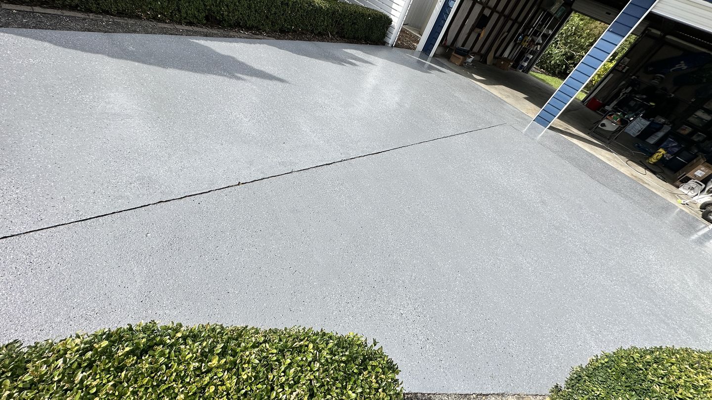 Customer photo review of U-Coat Epoxy Flake Floor Kit ™️