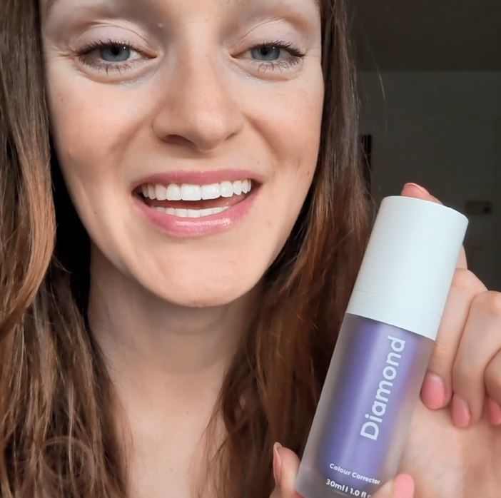 Customer photo review of Zahnbleaching Farbkorrektur Serum