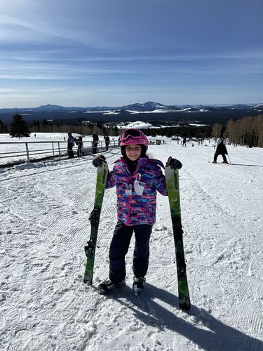 Customer photo review of HOTIAN Girls Ski Jacket & Pants Set Kids Snowsuits
