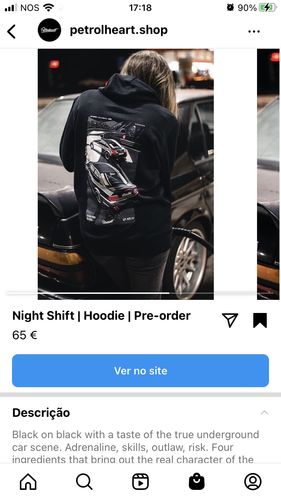 Customer photo review of NIGHT SHIFT | HOODIE | PRE-ORDER