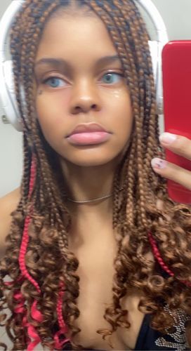 Customer photo review of Iced Out Contact Lenses(12 months of use)