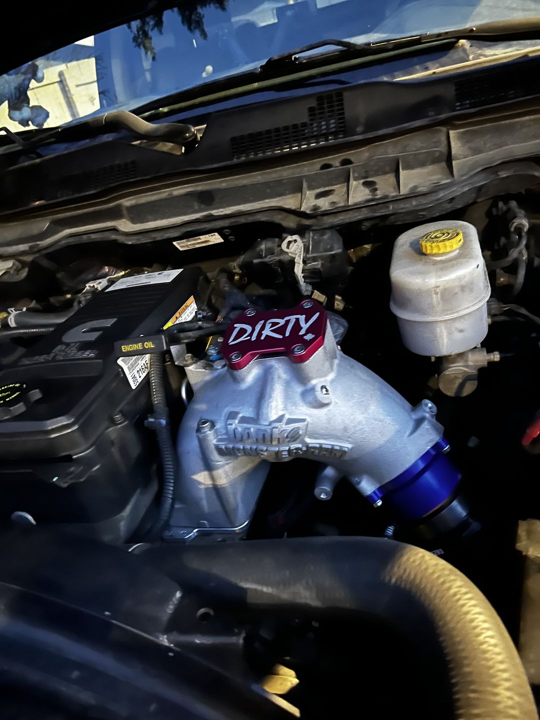 Customer photo review of 2007.5-2023 Cummins Throttle Valve Delete (I67-INT-A019)
