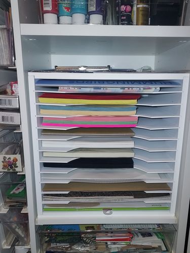 Customer photo review of Paper Organizer