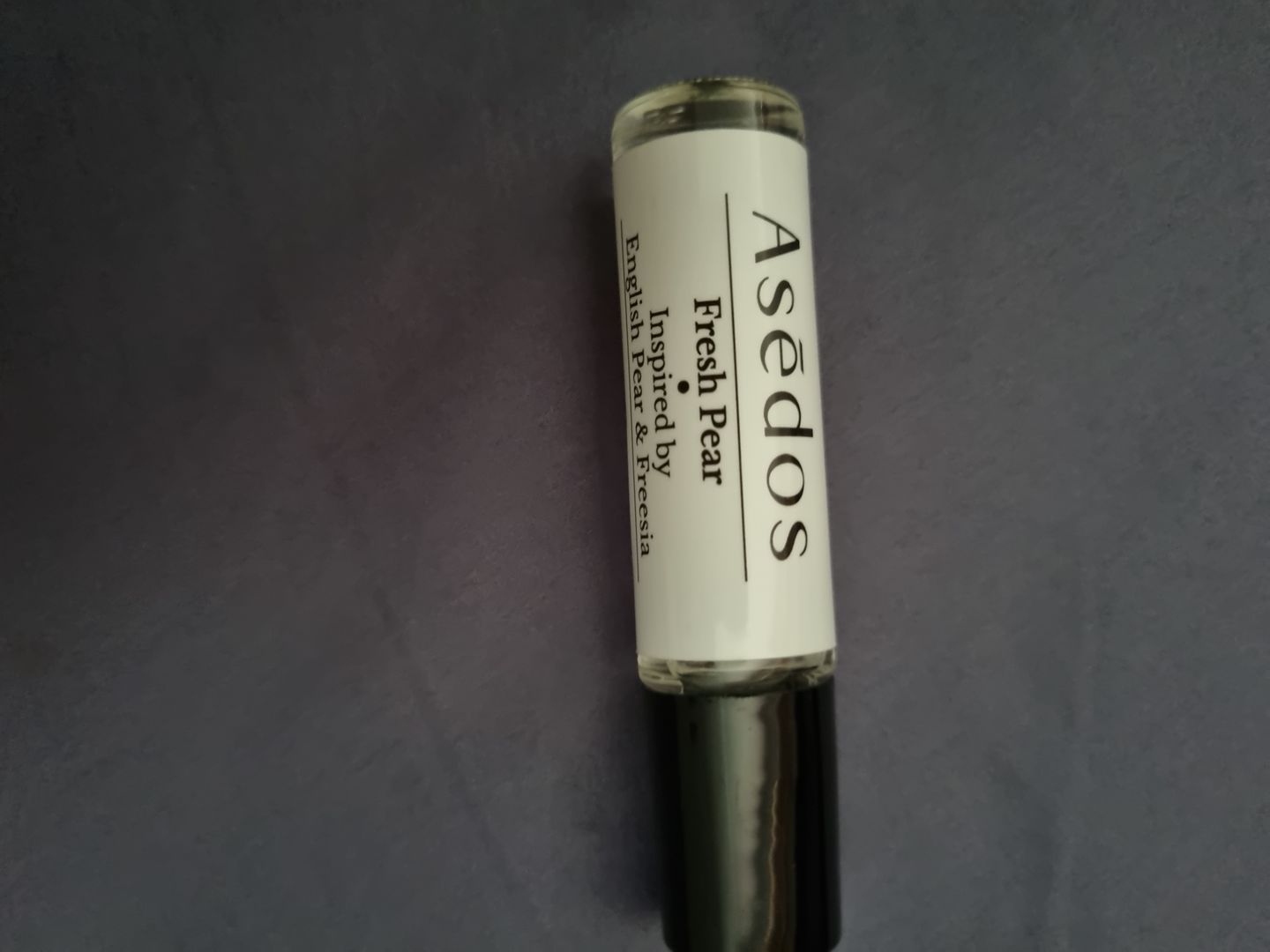 Customer photo review of FRESH PEAR PERFUME OIL