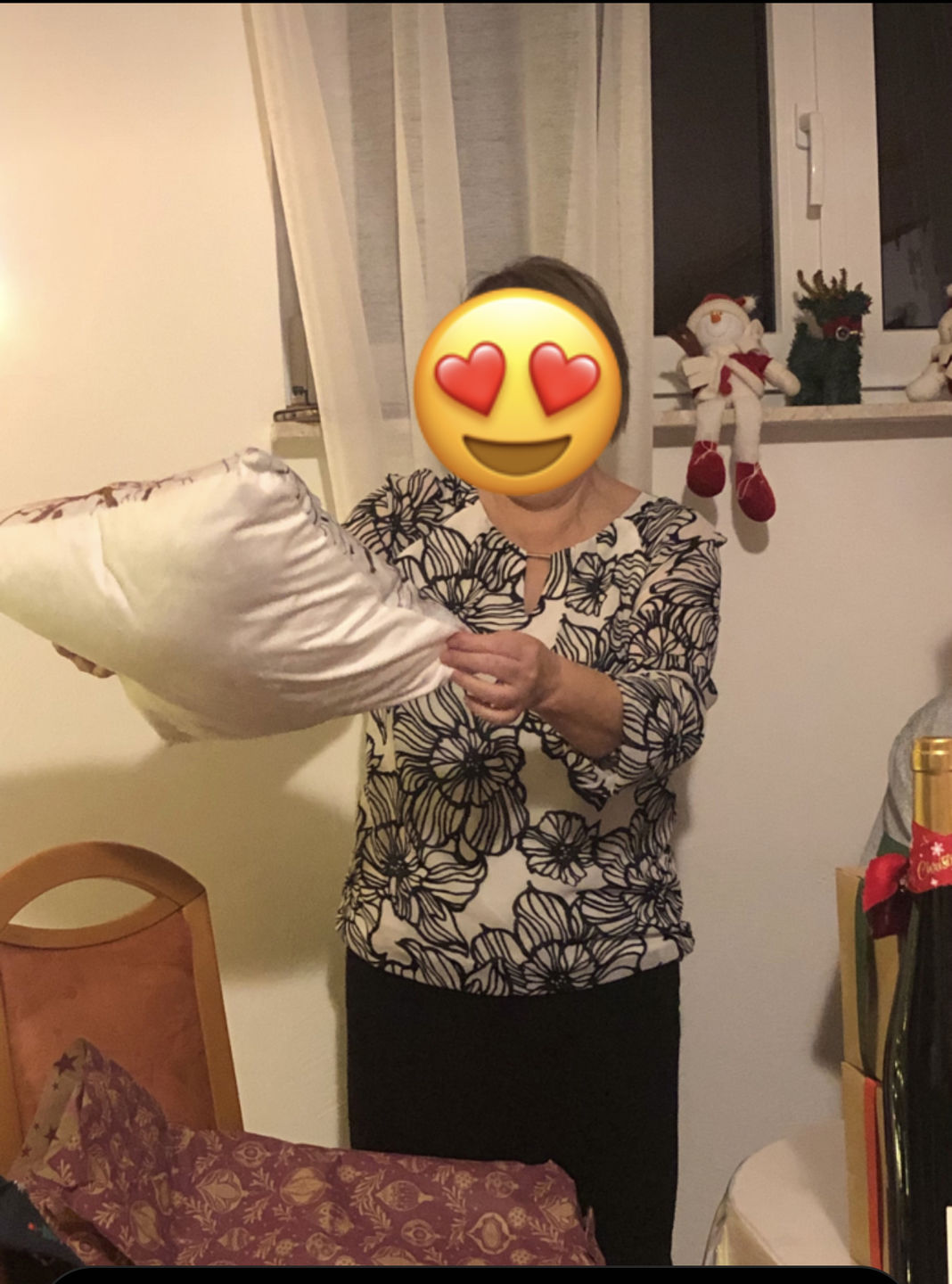 Customer photo review of Meine Enkelkinder - Großeltern-Kissen
