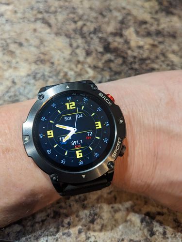 Customer photo review of ZE™ Active - Military Grade Smartwatch