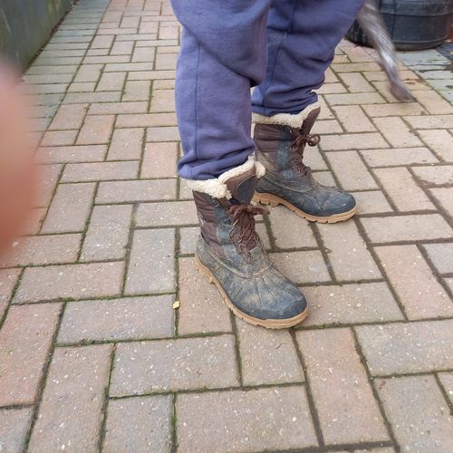 Customer photo review of Coset Weather Boot Brown