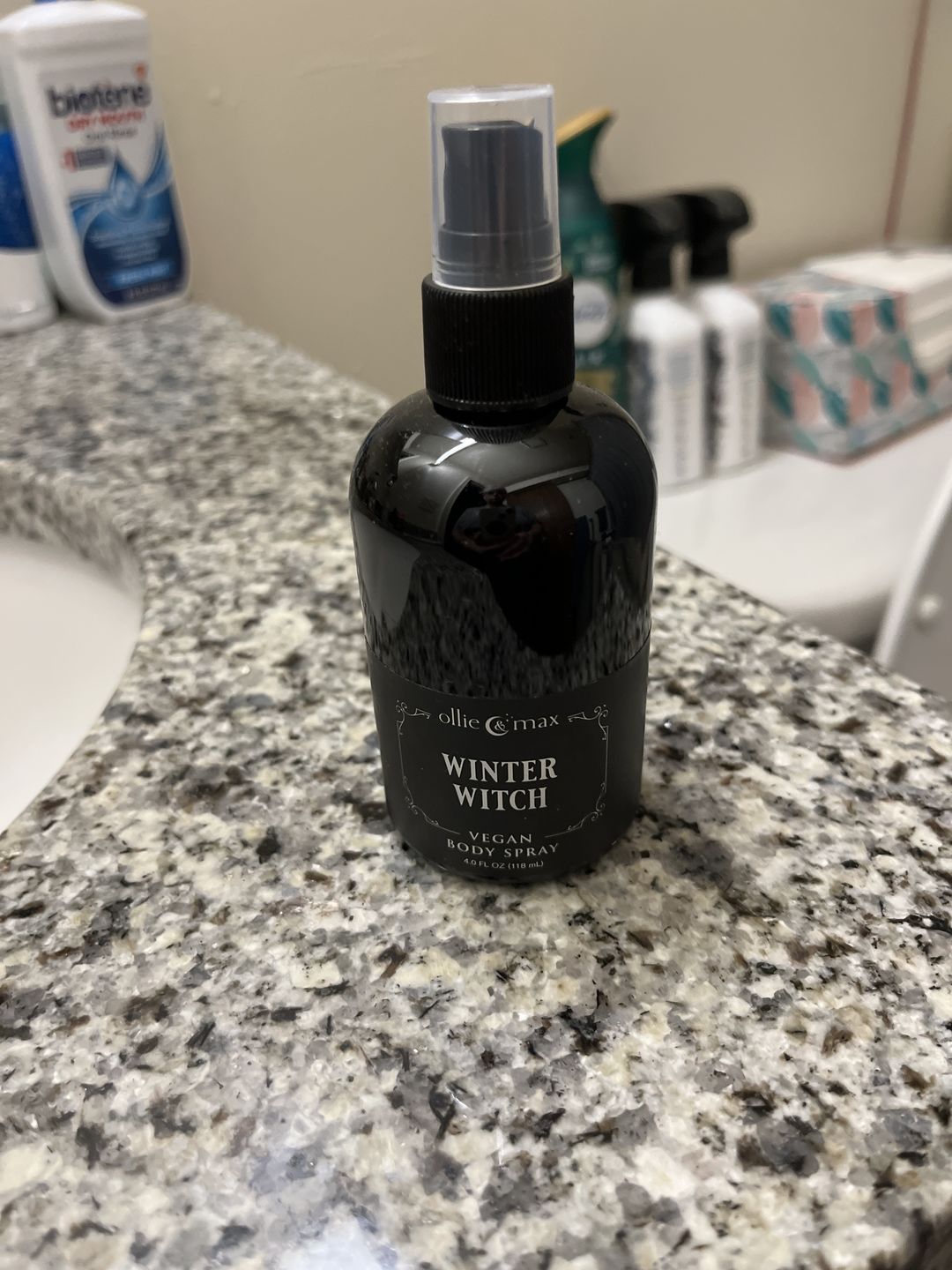 Customer photo review of Winter Witch Body Spray