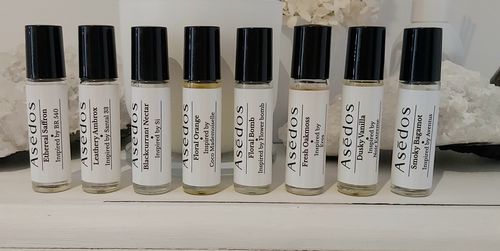 Customer photo review of ETHEREAL SAFFRON PERFUME OIL