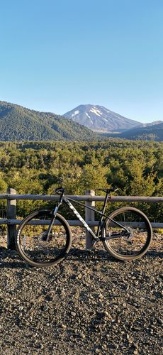 Customer photo review of Bicicleta Mountain Bike Marlin 7 Aro 29 Azul/Gris