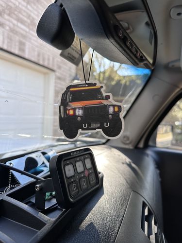 Customer photo review of Two Custom Air Fresheners