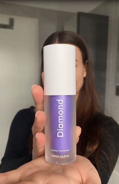 Customer photo review of Zahnbleaching Farbkorrektur Serum