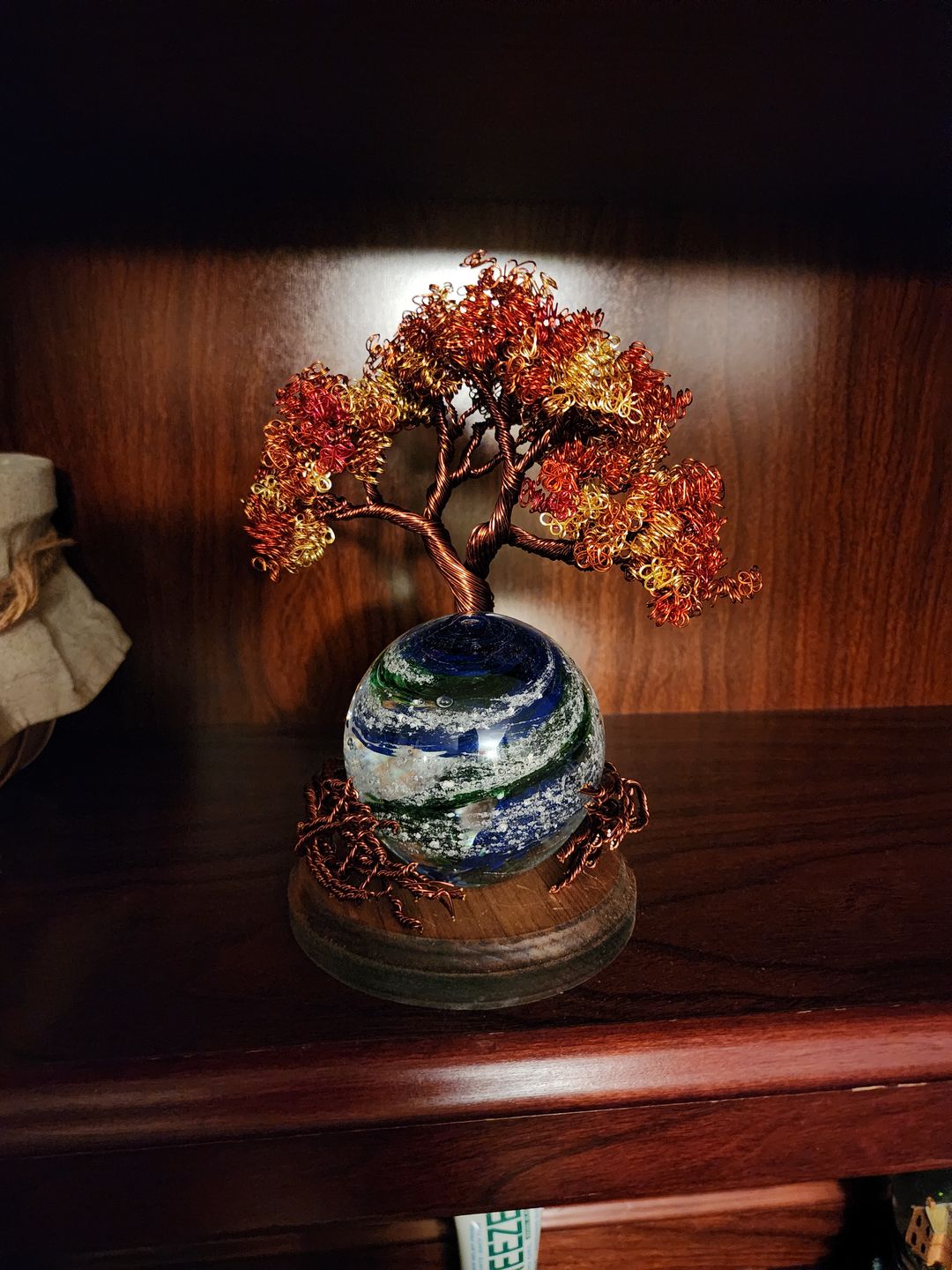Customer photo review of Autumn Sunshine Tree Of Life with Tranquil Swirl