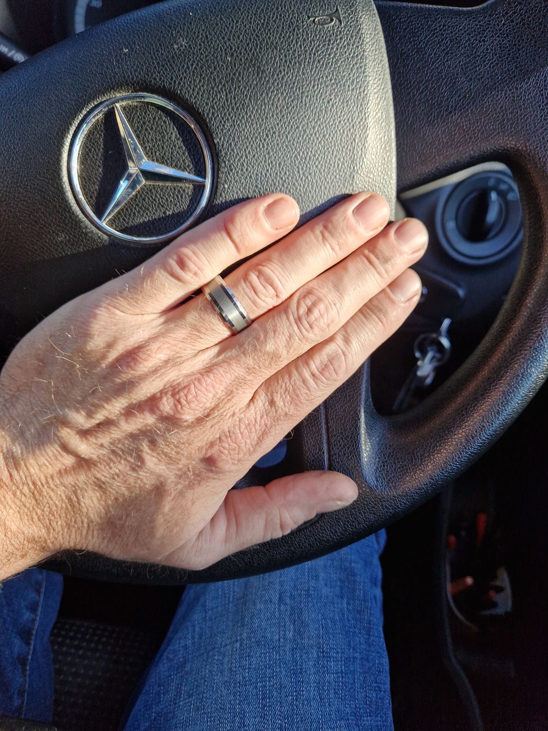 Customer photo review of The Brushed Wonder Ring Set
