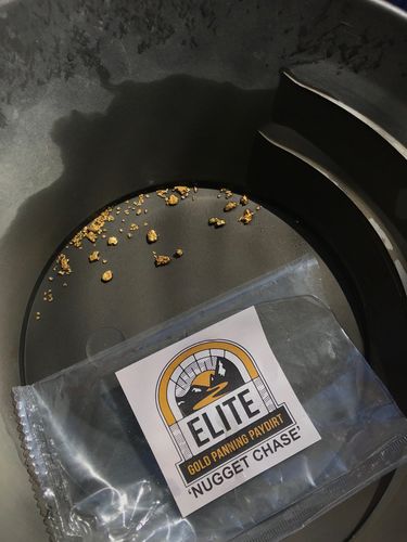 Customer photo review of Elite 'NUGGET CHASE' - Gold Panning Paydirt Concentrate