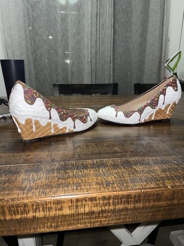Customer photo review of Bake-A-Shoe Ice Cream Wedge 2.5” - Customer's Product with price 273.00