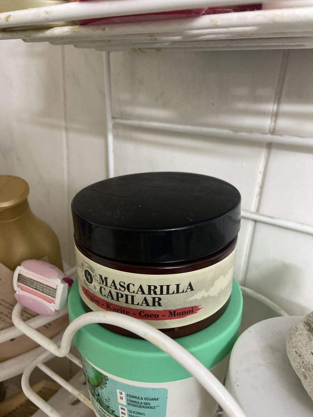 Customer photo review of Mascarilla Capilar Ultra Humectante + REGALO Peineta o Cepillo de Madera