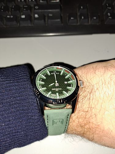 Customer photo review of Naviforce Squalo® orologio uomo cinturino in pelle