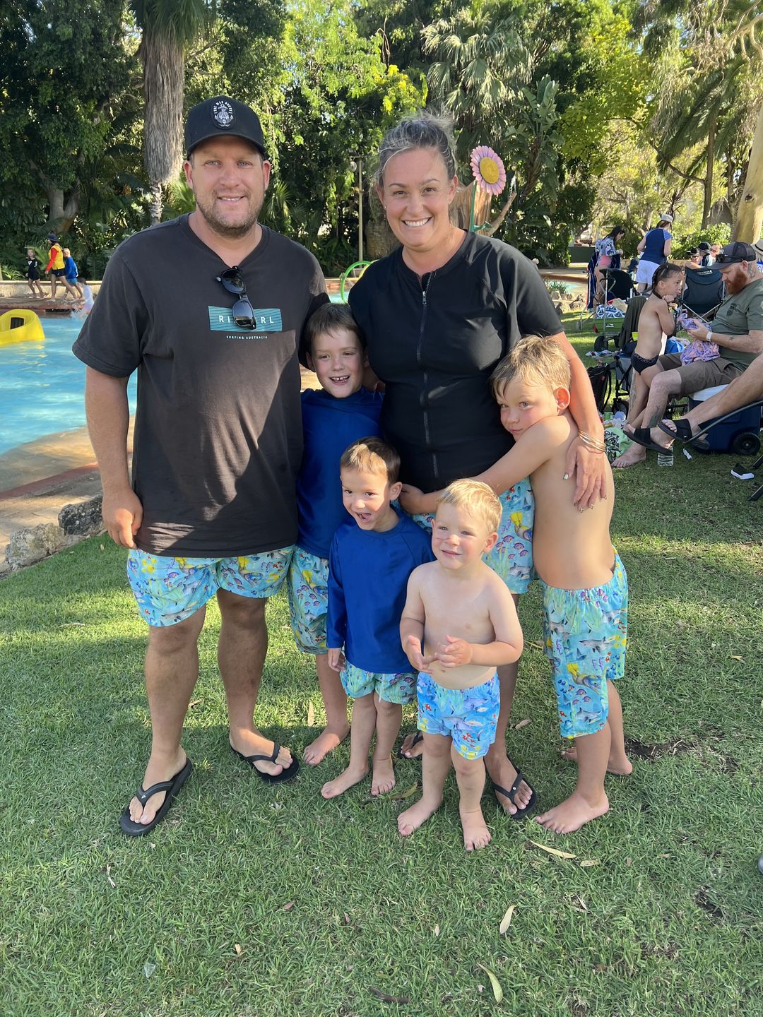 Customer photo review of Great Barrier Reef Men's Boardshorts