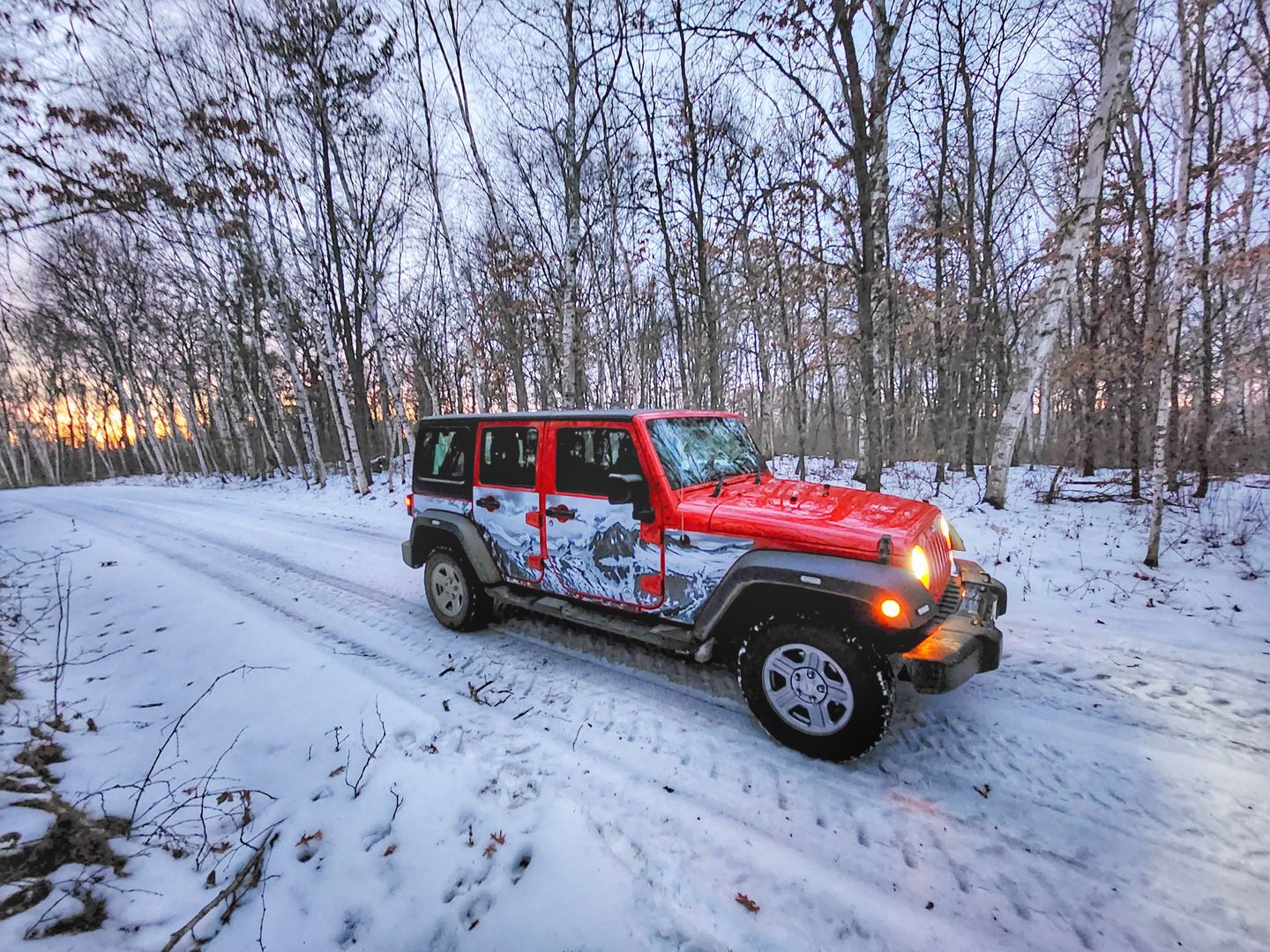 Customer photo review of MEK Removable Trail Armor: JKU
