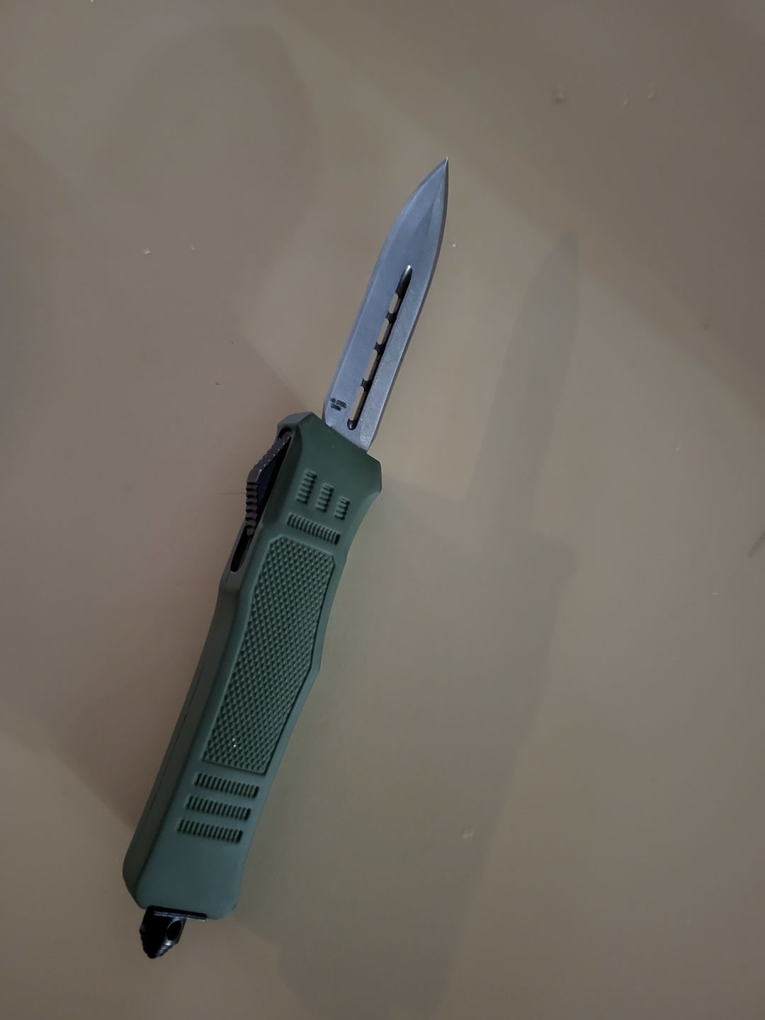 Customer photo review of Mini Green Phantom D/A OTF (Multiple Blade Styles Available)