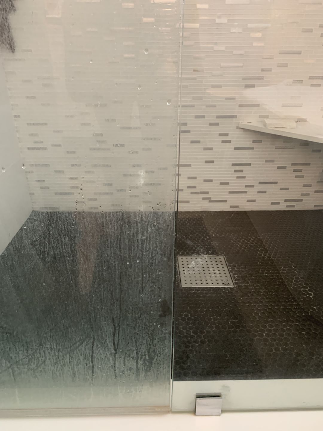 Customer photo review of GLASSGUARD™ Glass Restoration Stain Remover 2.0