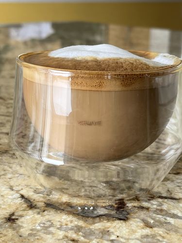Customer photo review of Imagine Milk glasses
