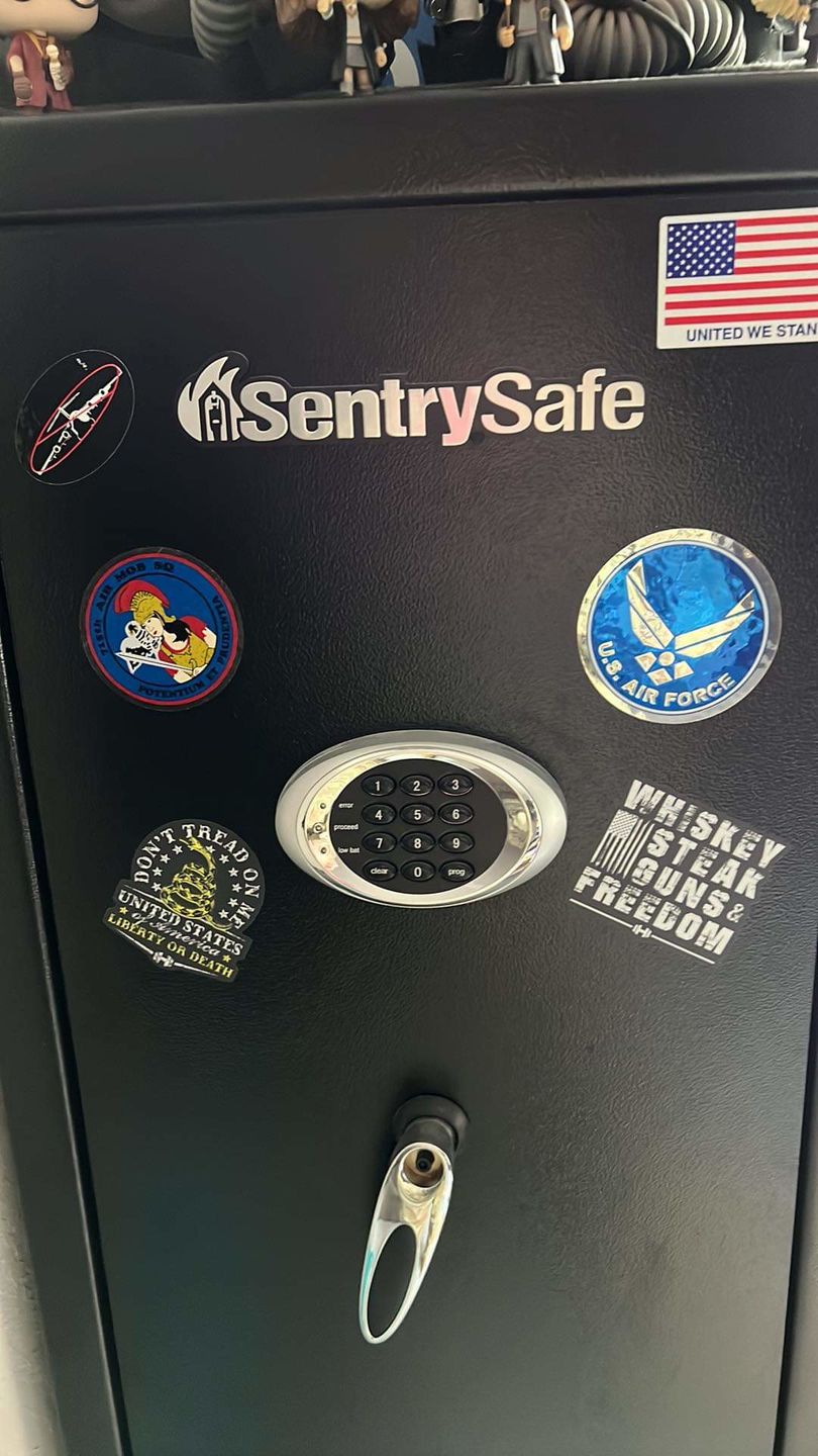 Customer photo review of Whiskey Steak Freedom Decal